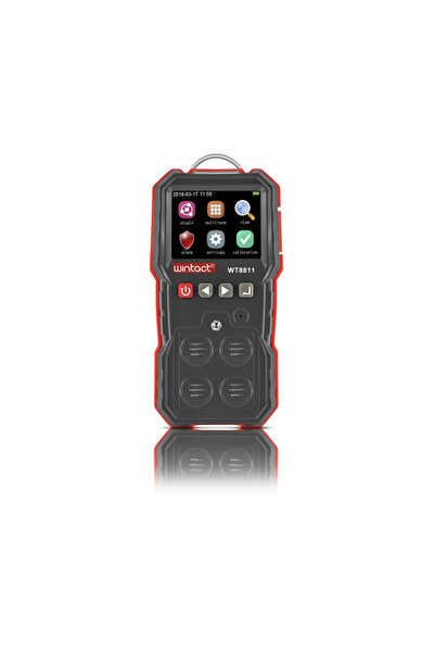 Wintact Multimetru wireless pentru gaze O2, CO, H2S, LEL, combustibile, cu al...