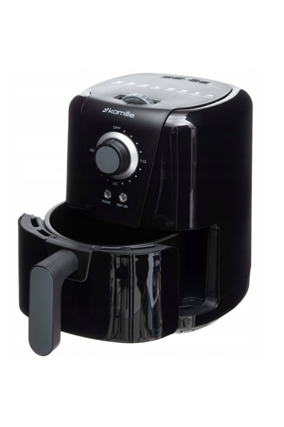 Kamille Friteuză fără ulei 6814 NEGRU 1000 W 1,5 l