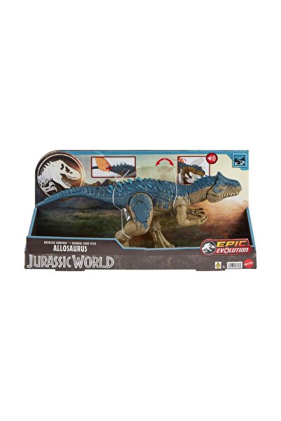 mattel JURASSIC WORLD ATACUL TĂCTUĂNESC ALLOZAUR ALLOZAURI FIGURINĂ DINOZAVR ...