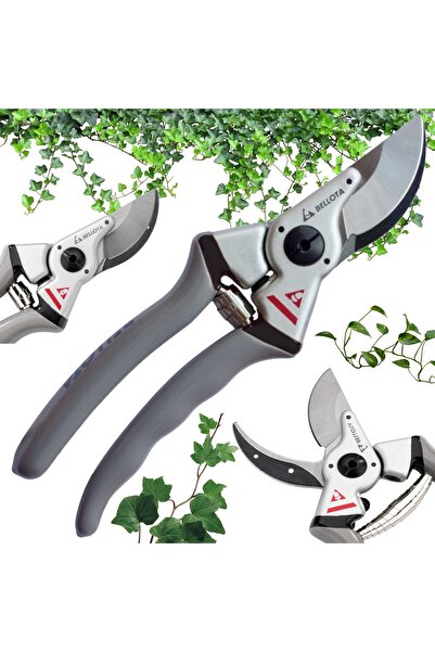 Bellota Foarfecă de grădină manuală, ascuțită pentru ramuri și tulpini, 21 cm.