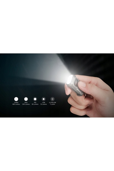 Nitecore Lanterna miniaturală TINI3 600 lm LED Gri
