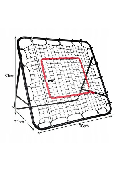 Trizand Rebounder Antrenor Poartă de antrenament pentru fotbal 100x100