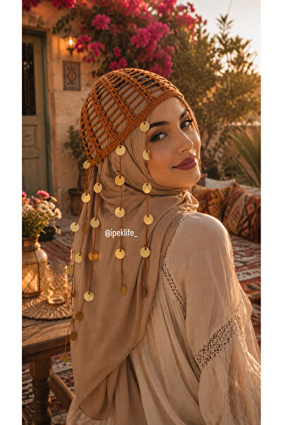 ipeklife Sequin Beanie Bandana