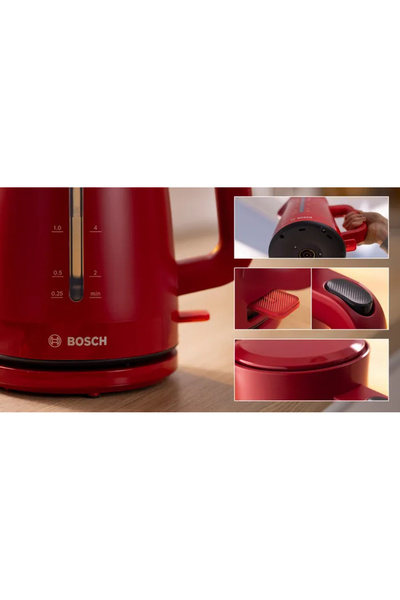 Bosch Fierbător electric MyMoment TWK3M124 2400W 1,7l Roșu