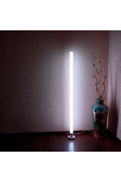 VİDEX Lampă de podea verticală, înălțime 1,5m, colorată RGB+Alb, 10W, cu tele...