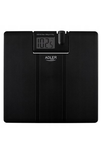adler Cântar electronic de baie AD 8182, capacitate 180 kg, negru