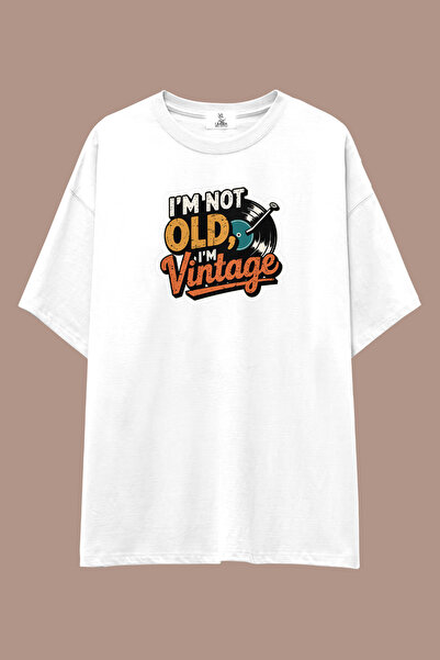 UmbraWear I Am Not Old Series Loose Fit T-Shirt |   Unisex 100% Cotton Black ...