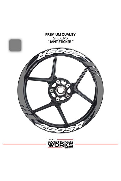 ARONA Cfmoto 250sr wide wheel rim decal sticker model 16-piece set - high qua...