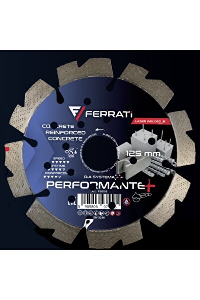 FERRATI Disc diamantat de tăiere 350mm 25,4-F4mm PERFORMANTE PLUS pentru gips...