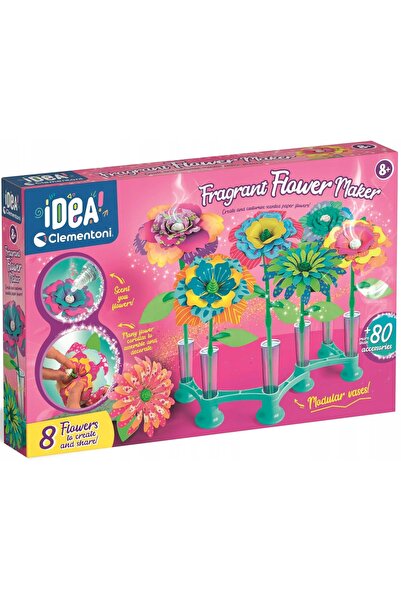 CLEMENTONI Set Creativ Idea Art Laboratorul de Flori Buchete 18216