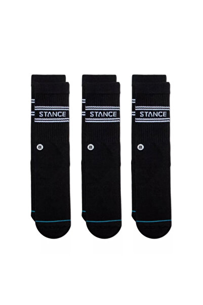 Stance Socks Basic 3 Pack Crew Black