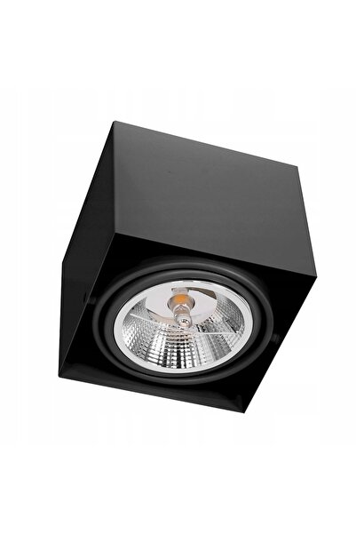 Milagros jewelry Corp de iluminat aplicat pe perete Plaza 1xGU10 AR111 Negru