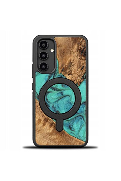 BewooDesign Husă Bewood Unique pentru Samsung Galaxy A54 5G - Turcoaz cu MagSafe