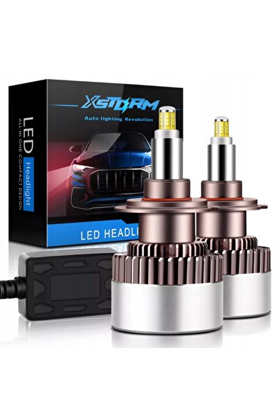xstorm Becuri LED H1 160W 360 °   25000LM MOCNE CAN