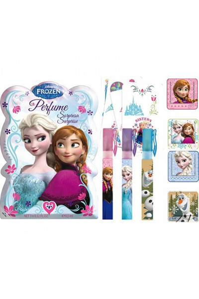 Disney Set Frozen, Eau de Toilette 9,5 ml, Tatoo, Semn de carte