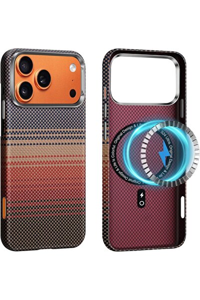 PWR Magnetic for iPhone 17 Pro Max Case: Compatible with Mag-Safe, Carbon Fib...