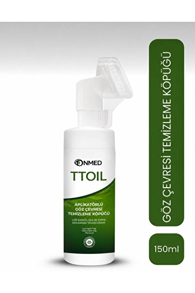 ONMED TTOIL GÖZ ÇEVRESİ TEMİZLEME KÖPÜĞÜ APLİKATÖRLÜ 150 ML