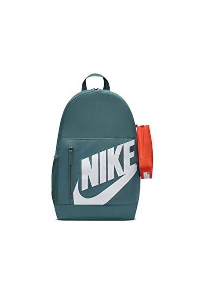 Nike حقيبة ظهر إيليمينتال شوبوكس للمدرسة والاستخدام اليومي باللون الأخضر/البر...