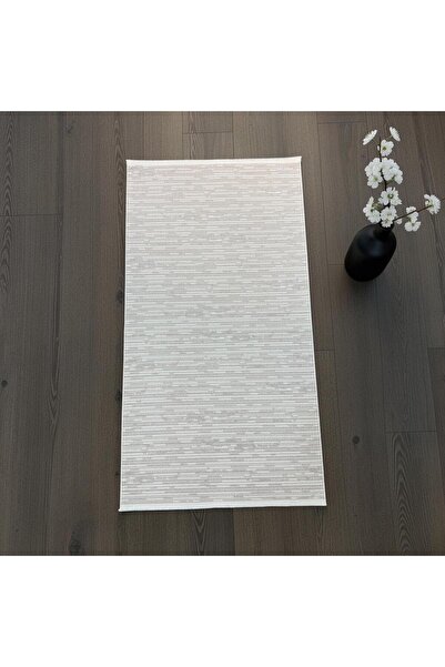 Gökce Halı Modern Sade Renk Sisal Dokulu Kaymaz Tabanlı Yıkanabilir Salon ve ...