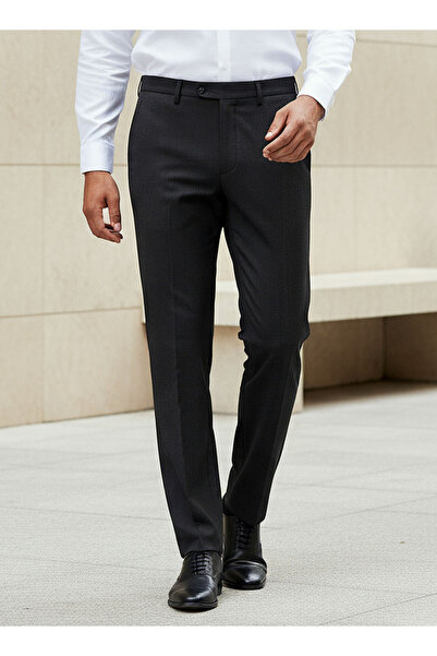 FAV Men Regular Fit Formal Trousers