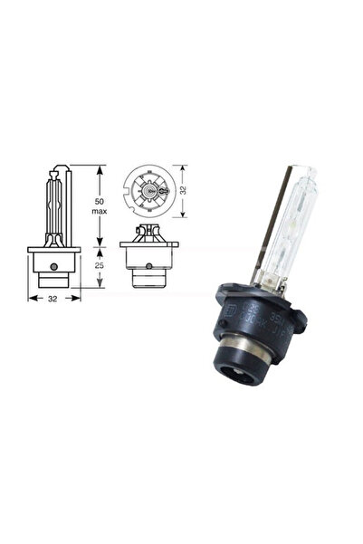 CARPRISS Bec xenon D2S 85V 35W P32d-2