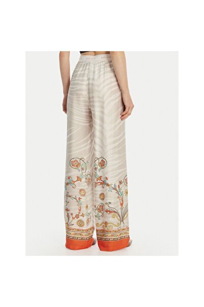 Just Cavalli Γυναικεία Υφασμάτινα Παντελόνια 80PAA1P0 NS844 Πολύχρωμα