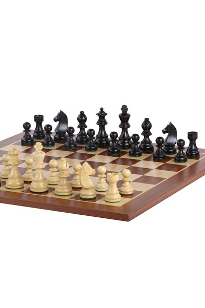 Sunrise Chess & Games Tournament chess Top Bottom Set no. 5 - 50 mm board + 3...