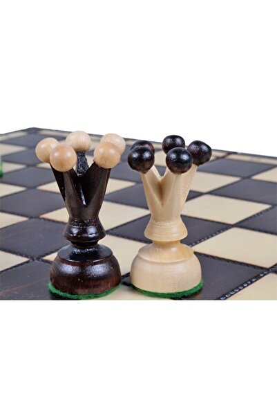 Sunrise Chess & Games KING'S Traditional Chess Top Bottom Set – MEDIUM - Inse...