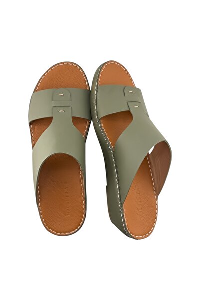 Cirino ( N-2700 ) Handmade Arabic Men's Slippers | Outdoor Arabic Sandals For...