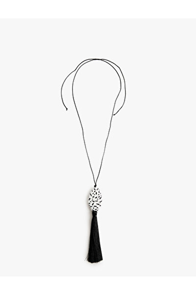 Koton Beaded Tassel Necklace