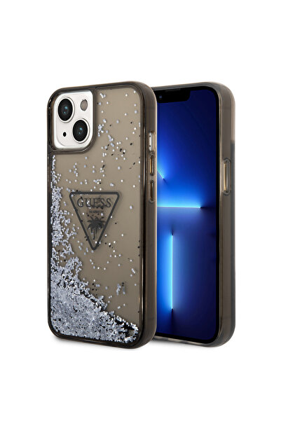 OEM Guess “Metallic Triangle Glitter Logo Collection” Θήκη προστασίας από σιλ...
