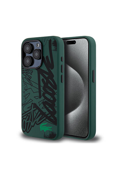 OEM Lacoste Graffiti Hard Case Θήκη προστασίας από Liquid σιλικόνη για iPhone...