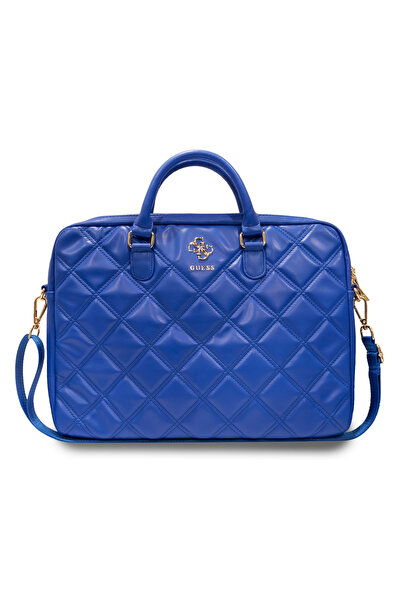 OEM Guess - Quilted 4G Τσάντα κατάλληλη για laptop 16" – Blue