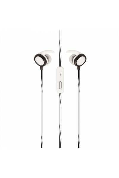 OEM Setty - Stereo Headset 3.5mm Jack - Black/White