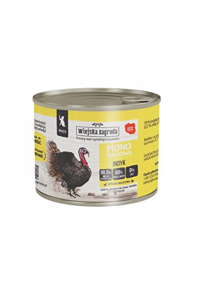 NO BRAND Hrana pentru pisici RURAL GARDEN ]Curcan 200 g