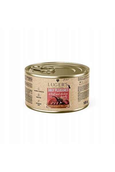 NO BRAND Hrană pentru pisici LUGER'S Daily Pleasures Carne de vită și inimă d...