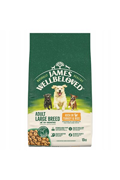 James Wellbeloved Hrană pentru câini Adult Monoproteină Rase mari Curcan 10 kg