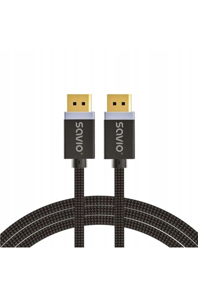 NO BRAND Cablu DisplayPort - DisplayPort SAVIO CL-165 1 m