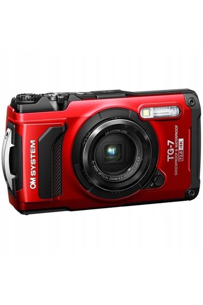 NO BRAND Aparat OLYMPUS OM System TG-7 Roșu