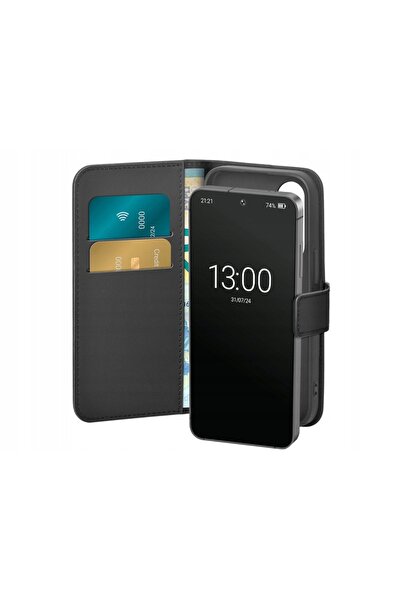 NO BRAND Husa PURO Wallet Stand pentru Samsung Galaxy S25+ Negru