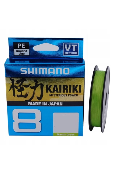 Shimano Plecionka Kairiki 8 0.2 mm / 150 m Verde