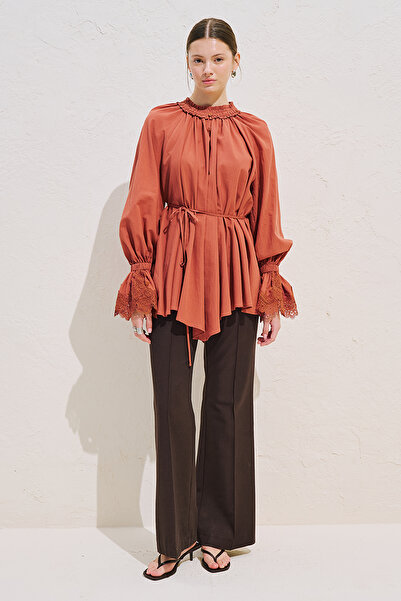 Manuka Lace Sleeves Edition Bluz Tile