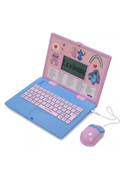 LEXIBOOK Laptop Educational Bilingv En/ro, Stitch