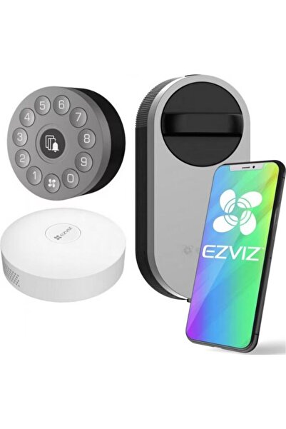 EZVIZ Incuietoare inteligenta DL01S, cu tastatura multifunctionala si gateway...