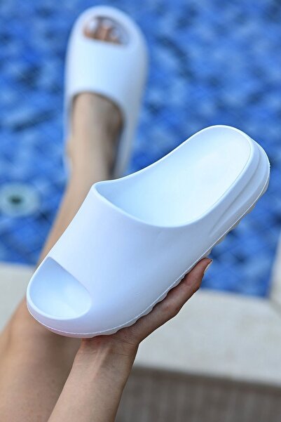 Mega Bazaar Eva Unisex Women Men White Sabo Daily Comfortable Balcony Garden ...