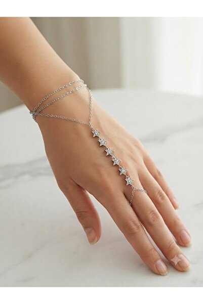 AKFECAN Steel Silver Color Star Model Şahmeran