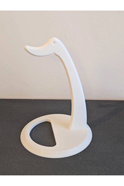 Filkorium3D Minimalist Muz Askılığı – 20 cm Plastik Muz Standı – 2 Parça Demonte Meyve Tutucu