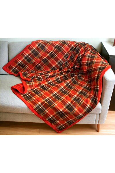 Linea Home ΚΟΥΒΕΡΤΑ ΚΑΝΑΠΕ DOUBLE-PLY SHERPA SUNSET 160Χ210 ΜΟΝΟ 160X210 ΚΑΡΩ...
