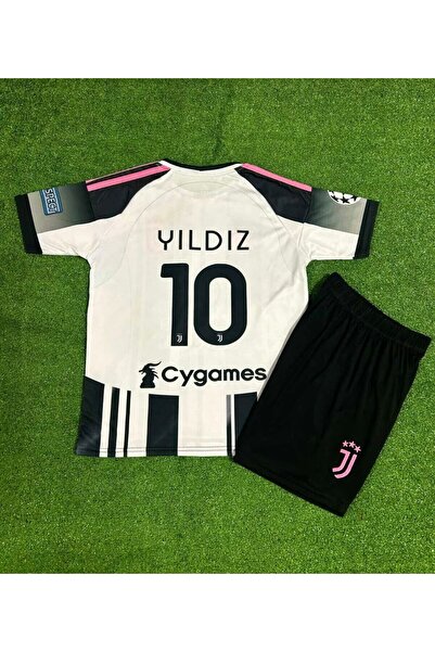Alaturka Mix Juventus 2025-2026 Yeni Sezon Kenan Yıldız İç Saha Çocuk Forması...
