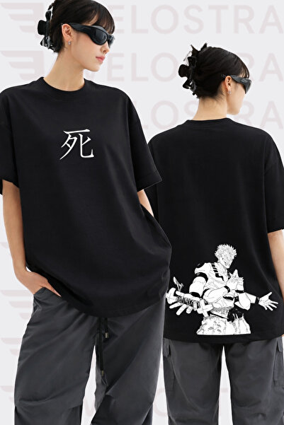 Velostra Unisex Jujutsu Kaisen Sukuna Anime Printed Oversize Crew Neck Cotton...